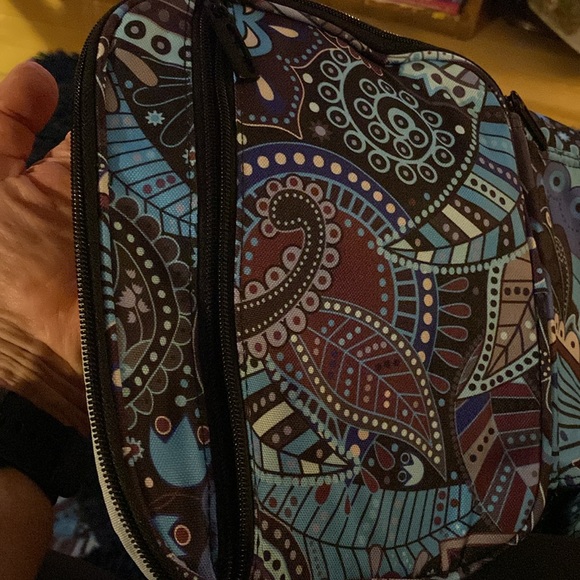 Insulated lunch bag with matching pouch NWOT - Picture 4 of 5